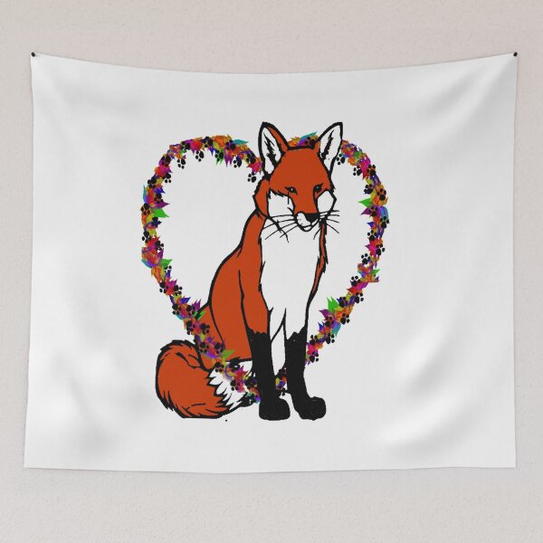 Item preview, love foxes designed and sold by BellsPainting.
