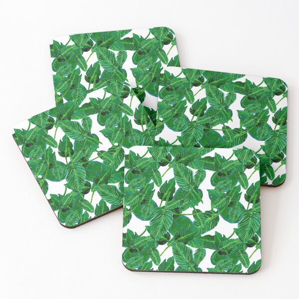 Item preview, tropical leaves pattern designed and sold by AnnaBaldon.