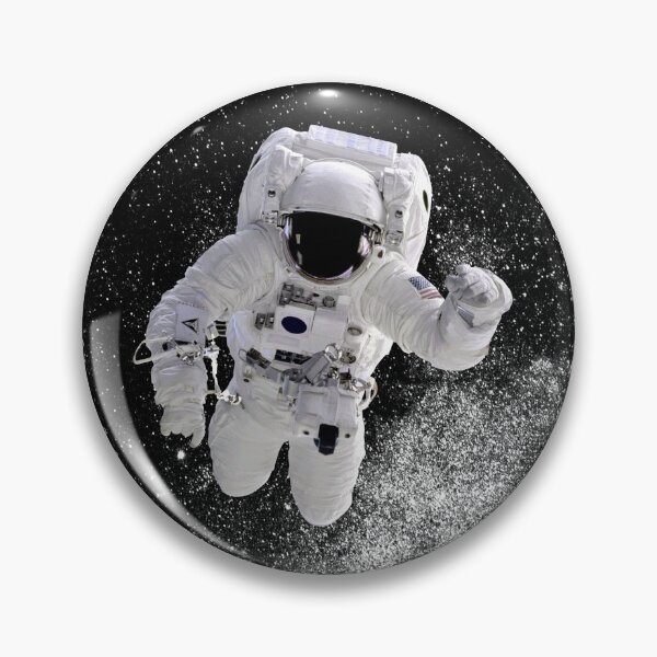 Aperçu de l'œuvre Astronaute de l'espace extra-atmosphérique flottant sur les étoiles créée et vendue par groovezero.
