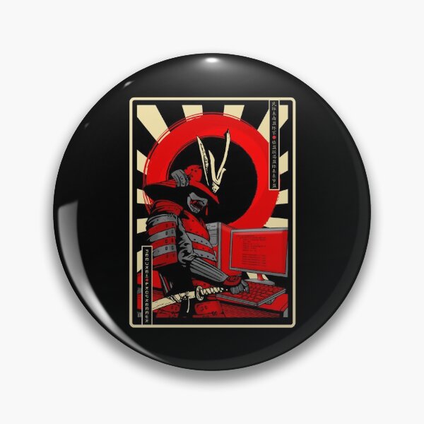 Artikelvorschau, Samurai Programmer Developer Japanese Culture Music Warrior entworfen und verkauft von phskulmshirt.