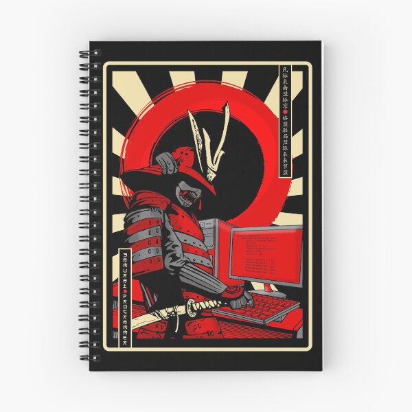 Item preview, Samurai Programmer Developer Japanese Culture Music Warrior designed and sold by phskulmshirt.