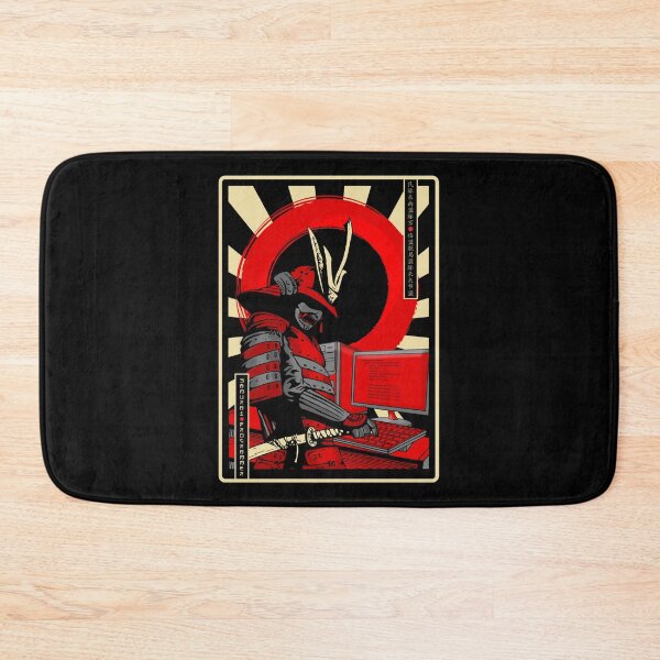 Item preview, Samurai Programmer Developer Japanese Culture Music Warrior designed and sold by phskulmshirt.