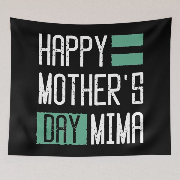 Item preview, Happy Mothers Day Mima Gift from Son Daughter for Mom designed and sold by DiogoCalheiros.