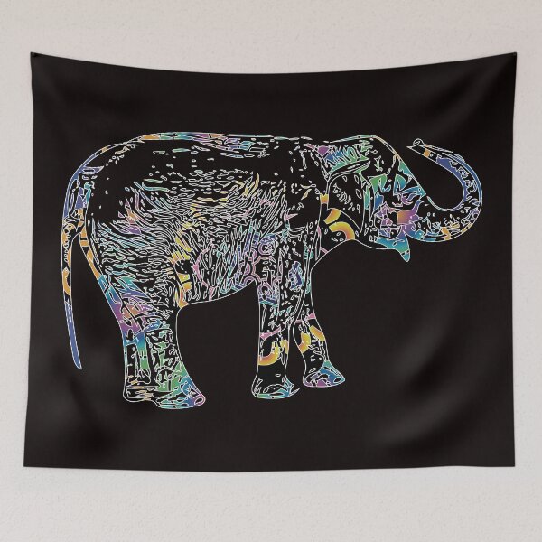 Item preview, Abstract Elephant 2 designed and sold by mikkilmack8.