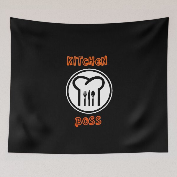 Item preview, Kitchen boss typography/art designed and sold by RonaldKitama.