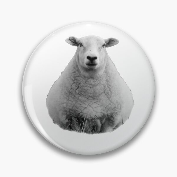Item preview, Black and White Sheep in Field designed and sold by tribbledesign.