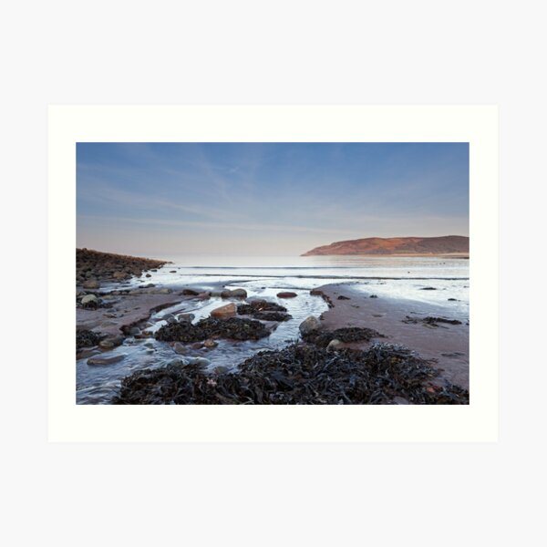 Looking Towards Bossington Hill Art Print