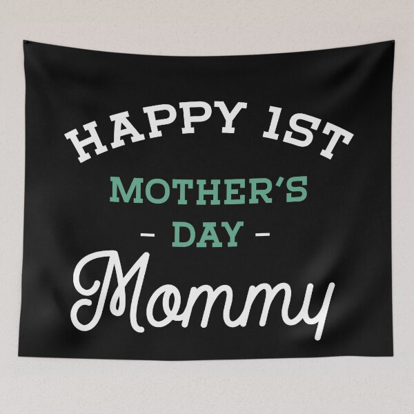 Item preview, Happy 1st Mothers Day Mommy Gift from Son Daughter for Mom designed and sold by DiogoCalheiros.
