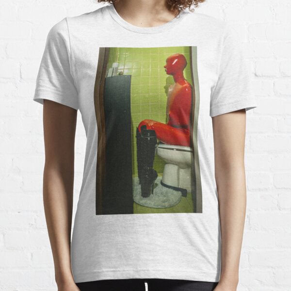 Red Things on Toilet Essential T-Shirt