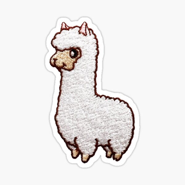 Alpaca Sheep Sticker Sticker