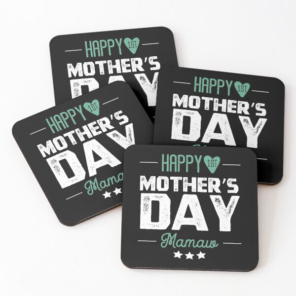 Artikelvorschau, Glückliches 1. Muttertag Mamaw Geschenk von Sohn Tochter für Mutter entworfen und verkauft von DiogoCalheiros.