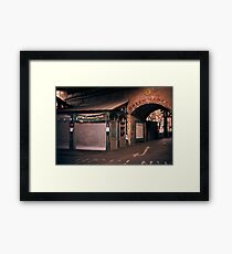 borough Market. Framed Print
