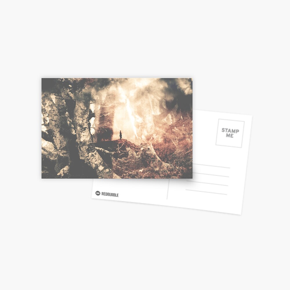 LAZY CALM Postcard