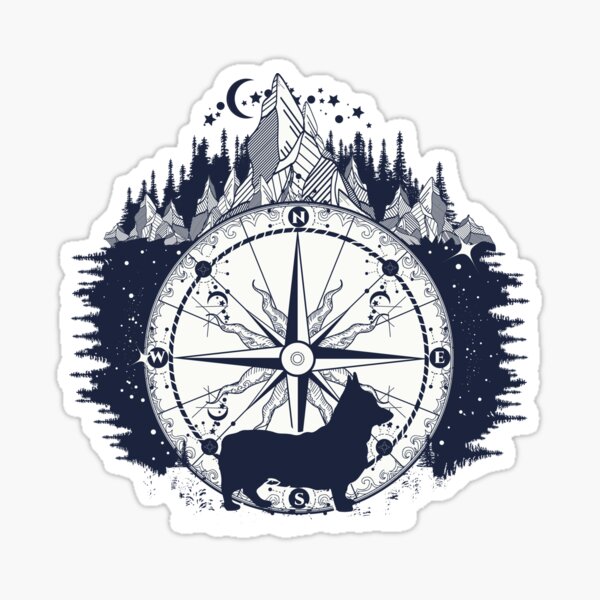 Item preview, Corgi Mountains Adeventure  designed and sold by DogsHearted.