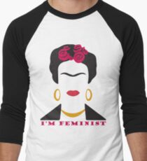 Feminist Frida Kahlo Men's Baseball ¾ T-Shirt