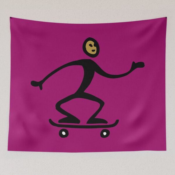Item preview, Stickman - Skateboarding designed and sold by XCEEDTRANSITION.