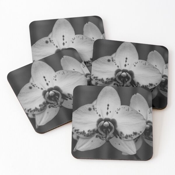 Item preview, spotted orchid in grey designed and sold by Perggals© - Stacey Turner.