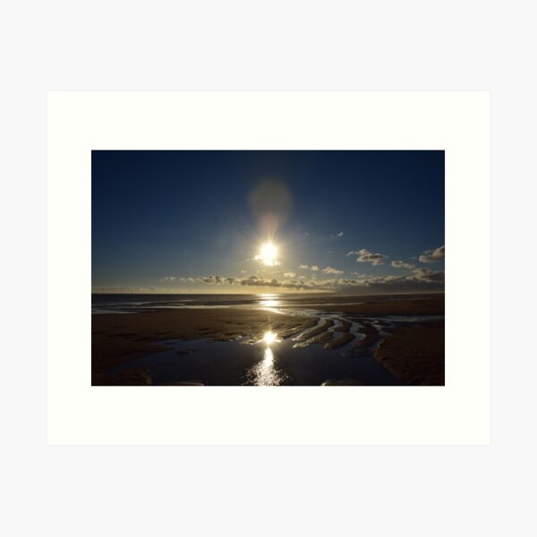 Item preview, Sundown on a beach in Portugal designed and sold by Anoebis.