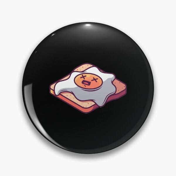 Item preview, Dead fried egg on toast designed and sold by tonstan.