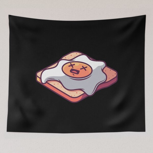 Item preview, Dead fried egg on toast designed and sold by tonstan.