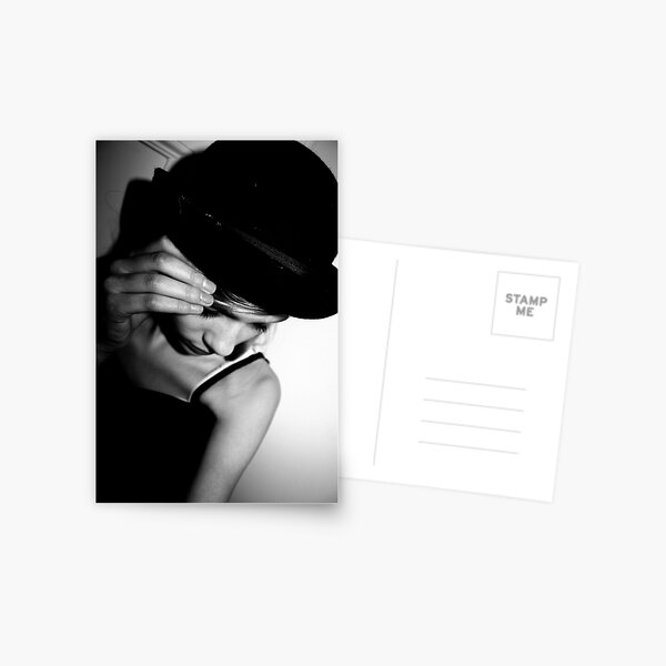 Eyes Closed Postcard