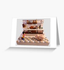 The Butchers Greeting Card