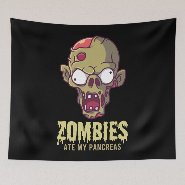 Item preview, Zombies Ate My Pancreas designed and sold by tonstan.
