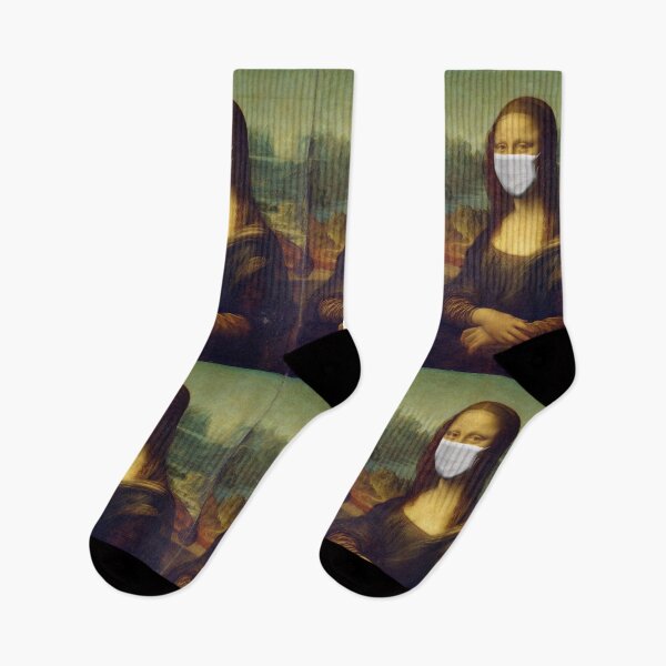 Item preview, Mona Lisa with a mask designed and sold by Warkazat.