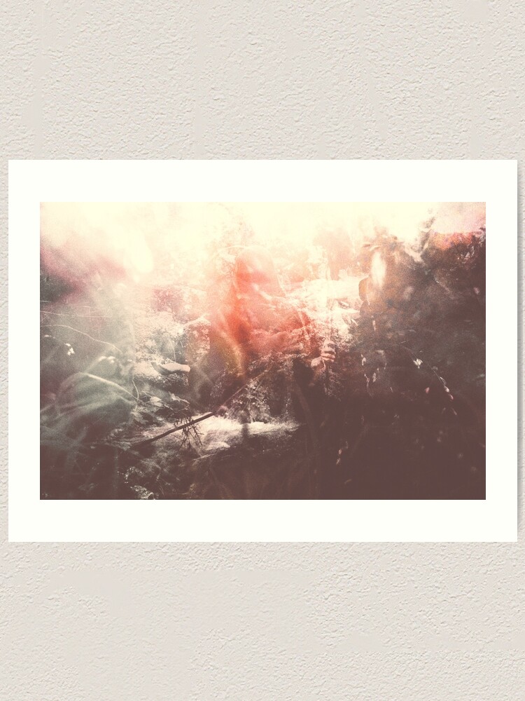 Alternate view of LAZY CALM Art Print