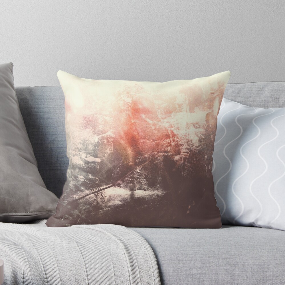 LAZY CALM Throw Pillow