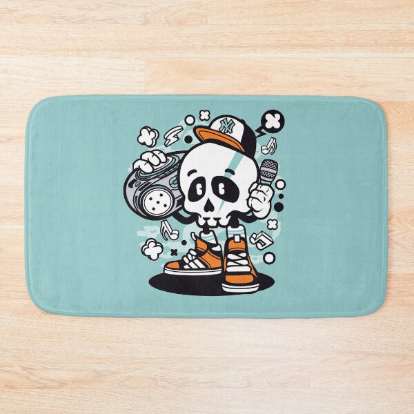 Item preview, Boombox Skull  designed and sold by Nickelparis.