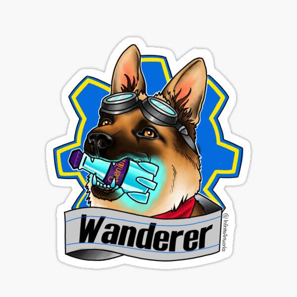 Item preview, Wandering Pup designed and sold by InfiniteArtwork.