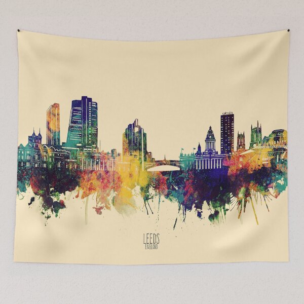 Item preview, leeds skyline designed and sold by BekimART2.