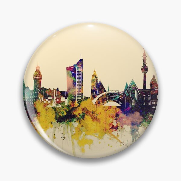 Item preview, leipzig skyline designed and sold by BekimART2.