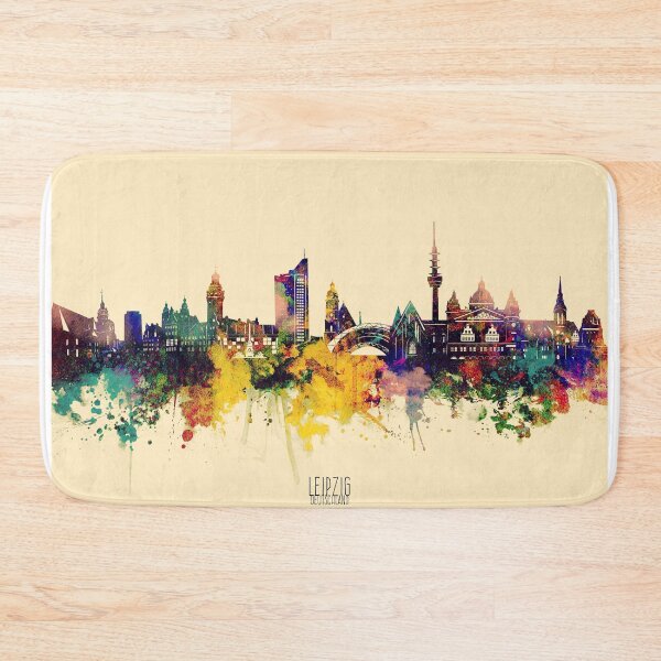 Item preview, leipzig skyline designed and sold by BekimART2.