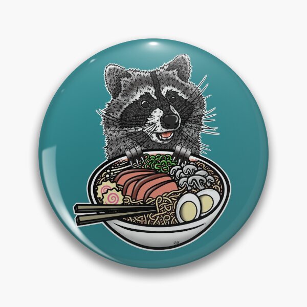Item preview, Ramen Raccoon designed and sold by iamriboflavin.