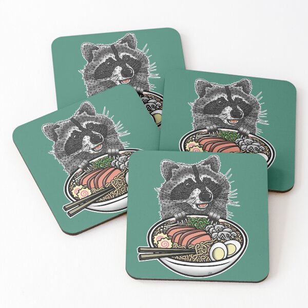 Item preview, Ramen Raccoon designed and sold by iamriboflavin.