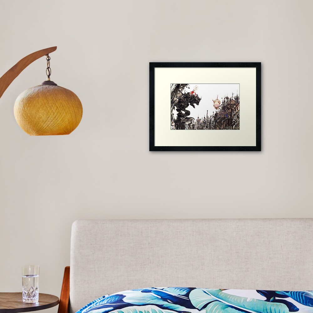 Yoshitaka Amano - Final Fantasy VI Artwork Framed Art Print