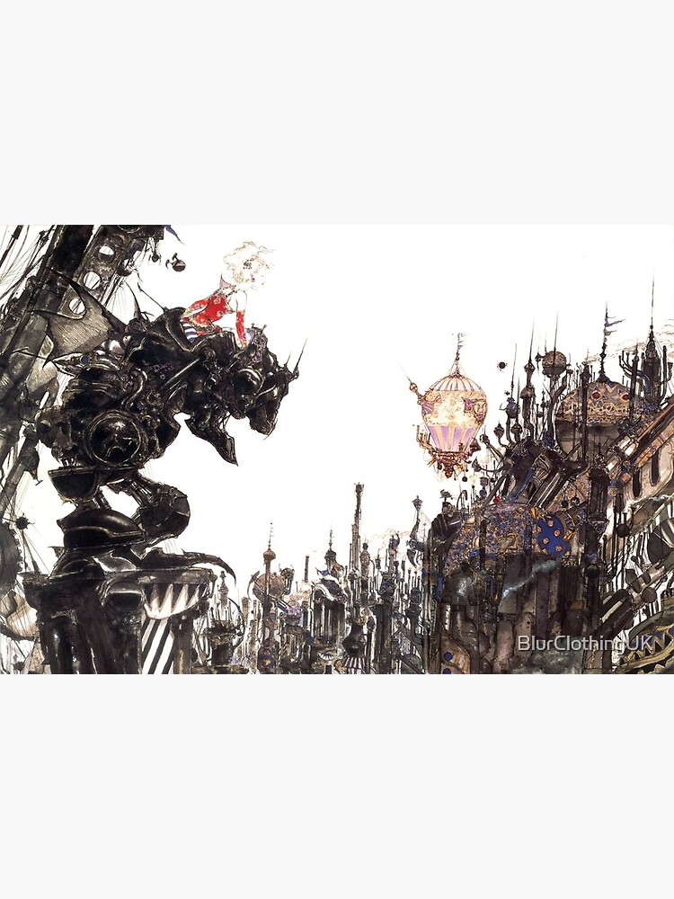 Yoshitaka Amano - Final Fantasy VI Artwork by BlurClothingUK