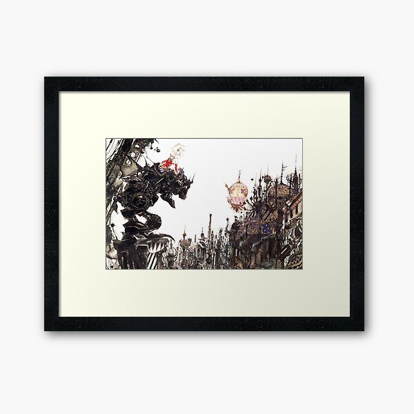 Yoshitaka Amano - Final Fantasy VI Artwork Framed Art Print