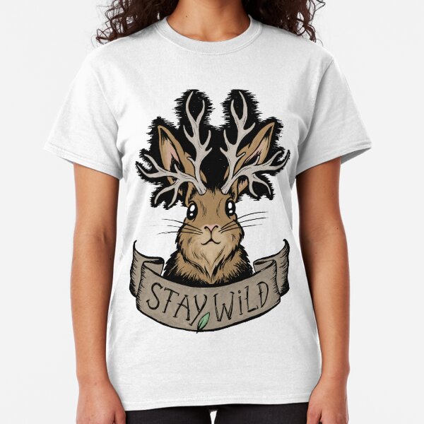 Stay Wild Jackalope Classic T-Shirt