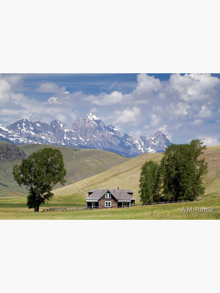 Miller Ranch House on the Elk Refuge, Jackson Hole by annruttle