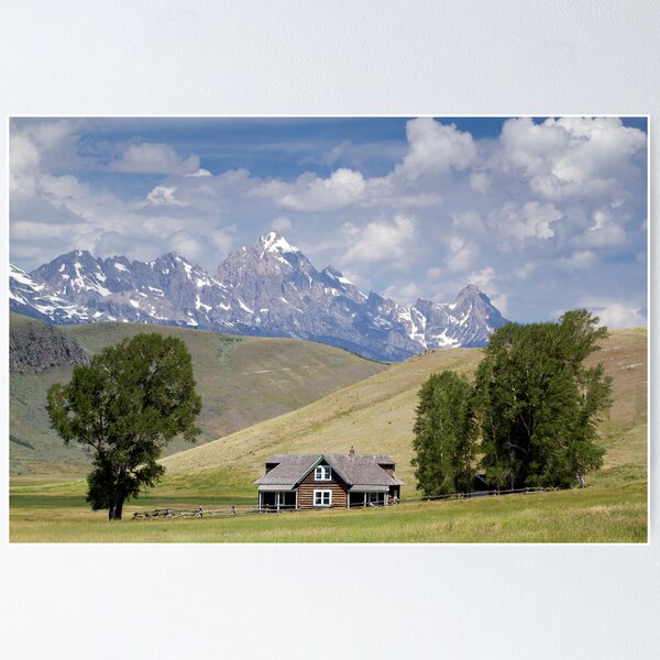 Item preview, Miller Ranch House on the Elk Refuge, Jackson Hole designed and sold by A.M. Ruttle.