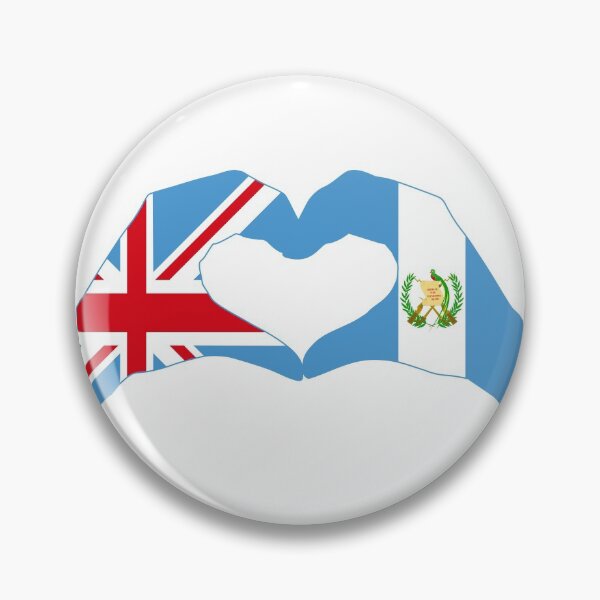 Item preview, We Heart UK & Guatemala Patriot Flag Series designed and sold by Carbon-Fibre Media.