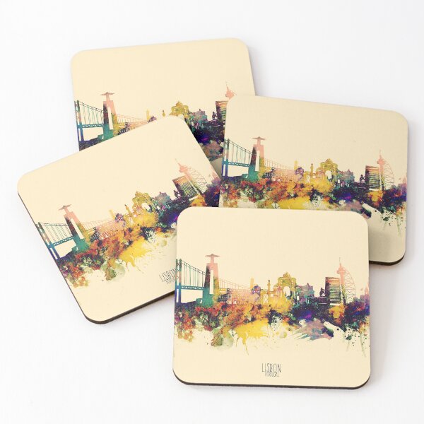 Item preview, lisbon skyline designed and sold by BekimART2.