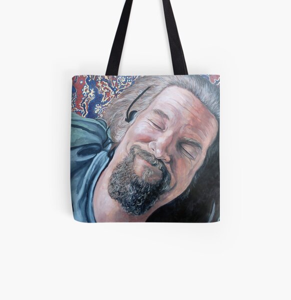 The Dude All Over Print Tote Bag