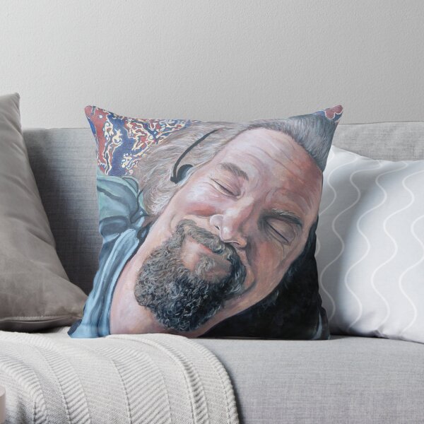 The Dude Throw Pillow