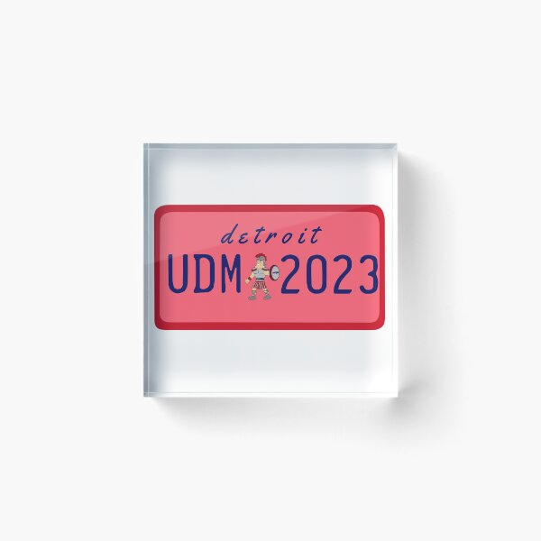 Item preview, Detroit Mercy License Plate 23 designed and sold by shradeha.