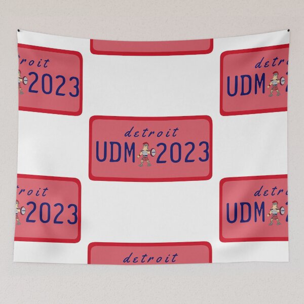 Item preview, Detroit Mercy License Plate 23 designed and sold by shradeha.