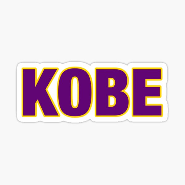 autocollant kobe bryant Sticker